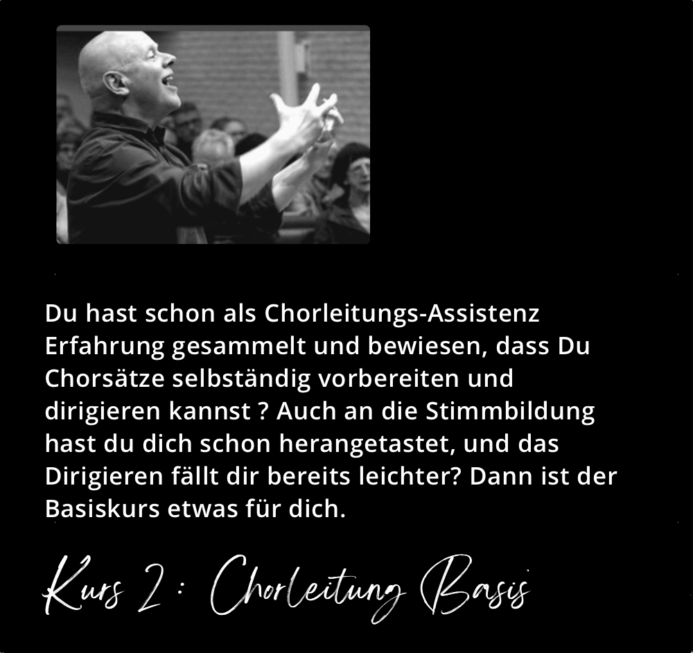 Chorleitung-Basis