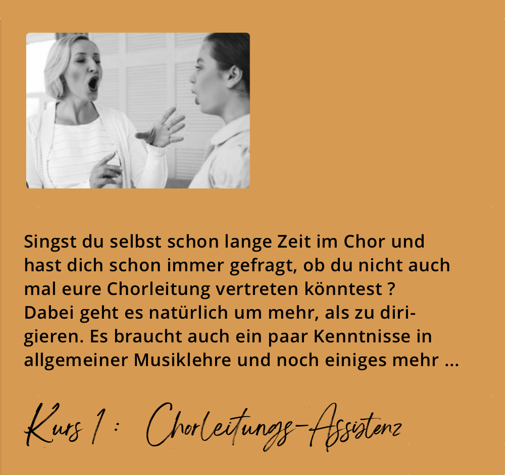 Chorleitungs-Assistenz